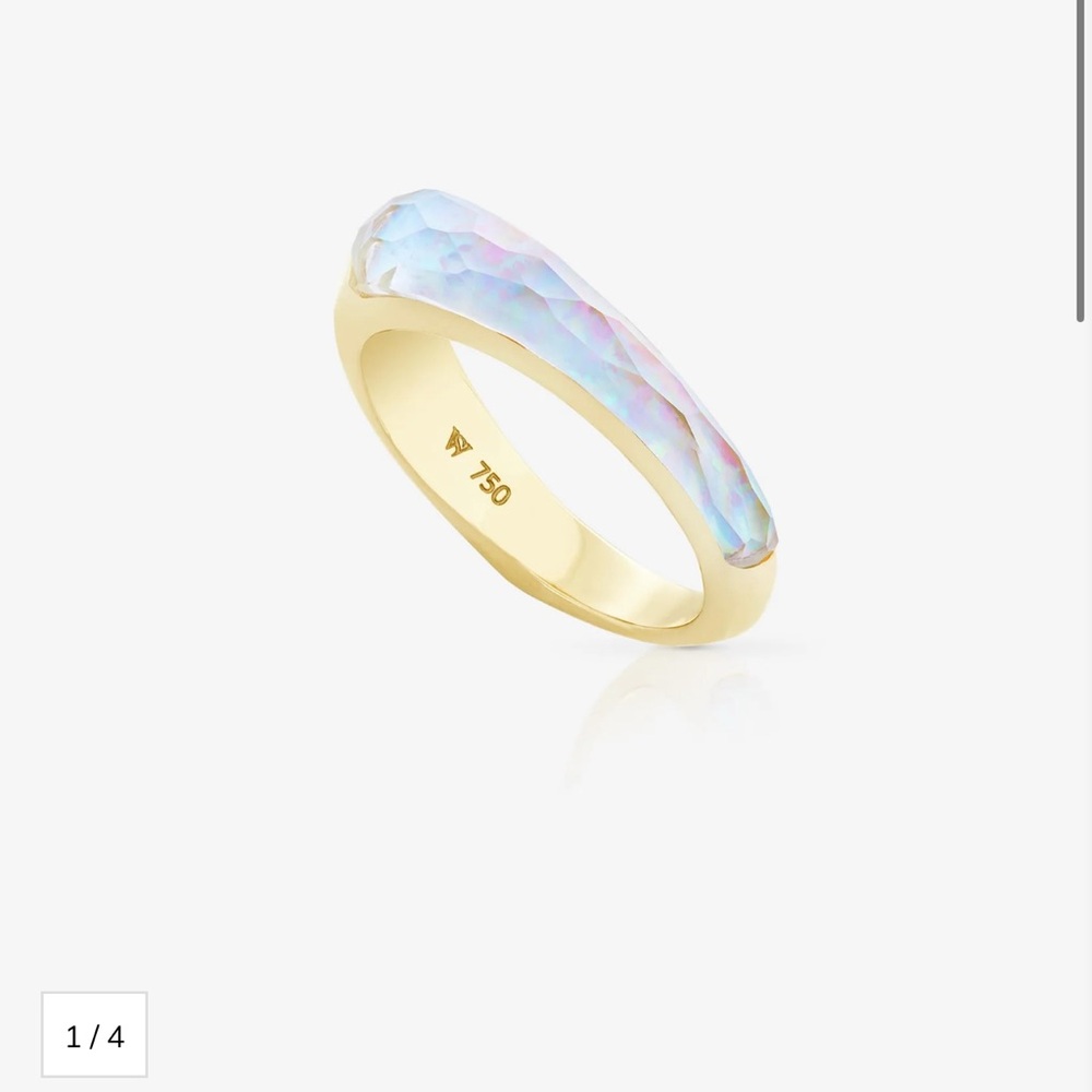 Stephen Webster Crystal Haze Slimline Stack Ring